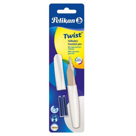 Pióro wieczne Pelikan Twist Kremowo-białe - 4